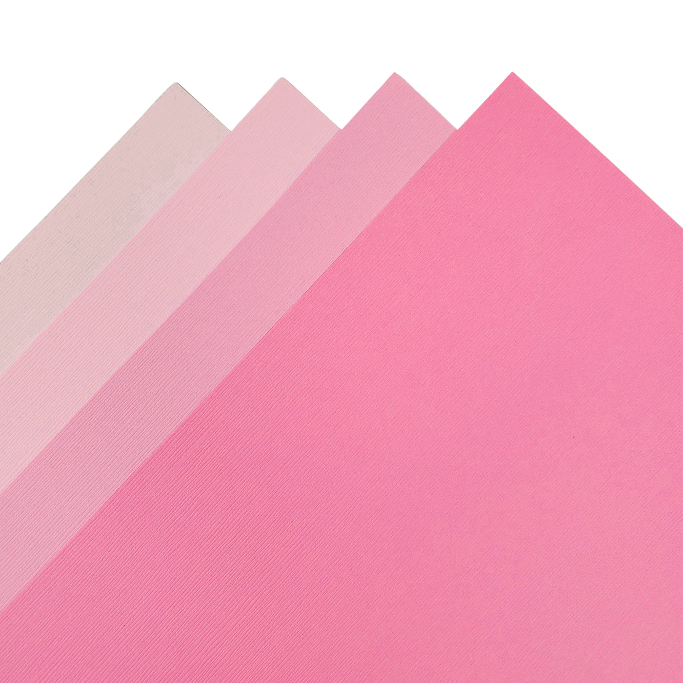 Baby Pink Mono Cardstock Variety Pack - 12 Sheets - Bazzill 12x12